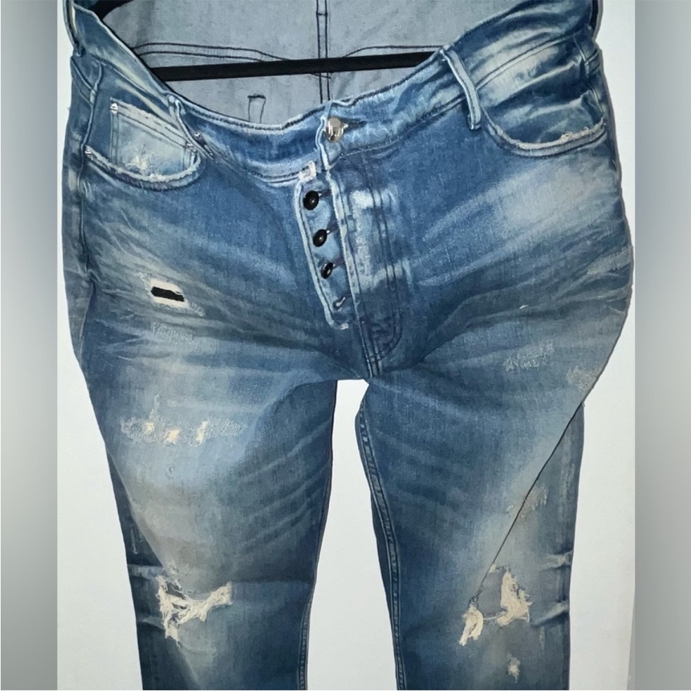 AMC ARTMEETSCHAOS men bootcut/straight leg jeans size 40